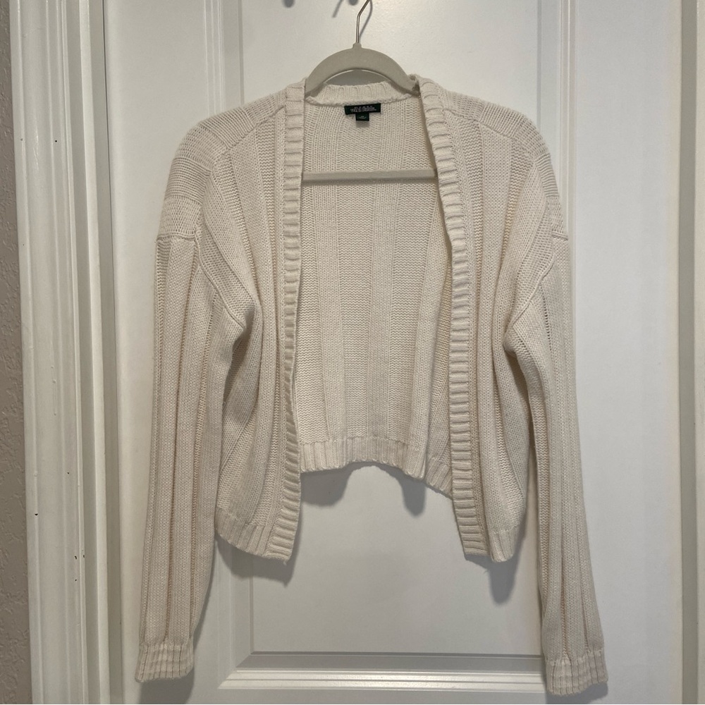 White Cardigan